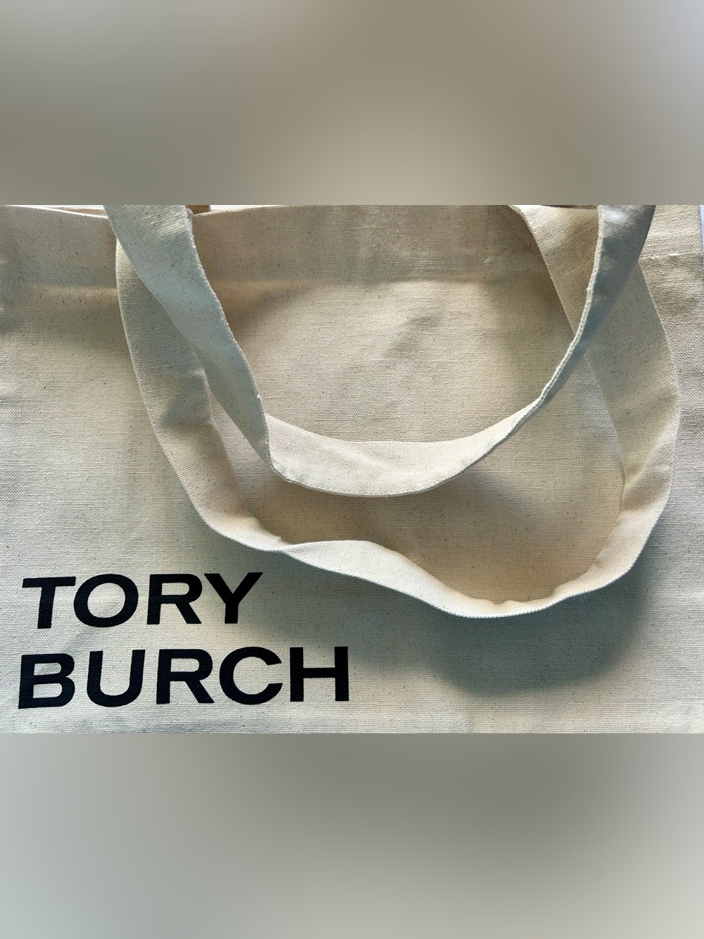 NWOT- Tory Burch Cotton Canvas Tote Bag